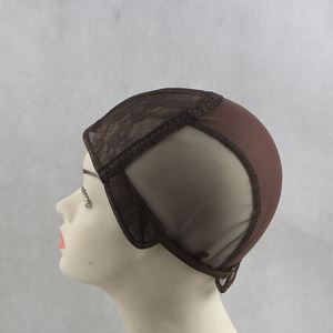 Negro marrón Rubio transpirable correa ajustable neto peluca tapa para hacer pelucas - Product Image 1