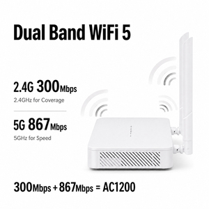 F670L Voice Support OMCI TR069 Manage Z TE 128/128S Chip 4GE+1TEL+2USB Dual Band 2.4G 5G AC1200 XPON <b>Router</b> ONU EPON GPON ONU - Product Image 5