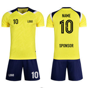 Kaos Sepak Bola Kustom Jersey Pertandingan Latihan Olahraga - Product Image 2