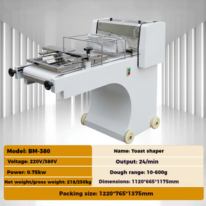 High Quality <b>Baking</b> <b>Equipment</b> Bread Toast Moulder Automatic Making Machine for Bakery ZX380 Toast Shaping Machine Bakery ZX380 - Product Image 6