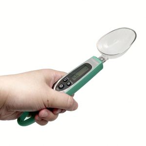 Balance alimentaire à affichage LED, outil de mesure électronique, 300g 0.1g, balance numérique en plastique, cuillère de pesée, balance de cuisine - Product Image 2