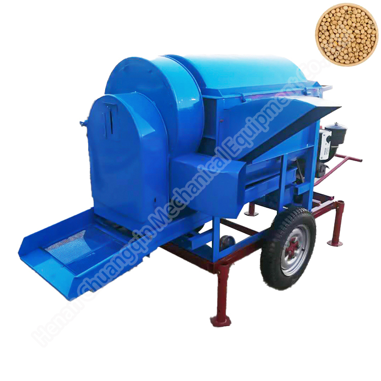 Сельскохозяйственная портативная соевая молотилка для бобовой кукурузы