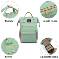 Nueva bolsa de maternidad moderna de gran capacidad, multifuncional, para pañales, nueva mochila de maternidad