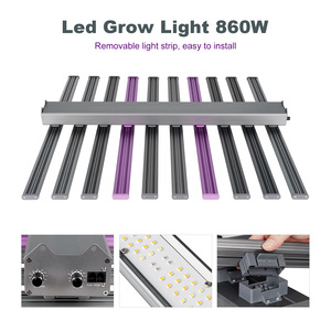 Lámpara de Cultivo LED de 800W de Espectro Completo con Control Inteligente, Lámpara Fito para Cultivo Comercial de Plantas en Interiores, Hidroponía, Vegetales, Flores e Invernaderos - Product Image 5