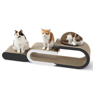 Furnitur kucing 3-in-1 mewah bahan kertas Sisal tempat tidur kucing besar desain pohon kucing klasik dalam karton kemasan gaya mewah - Product Image 5