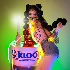 モダンなナイトクラブバーシンプルなダンスワンドスパークラライト充電式シャンパンボトルパーティーLEDストロボバトン - Product Image 5