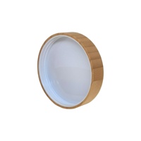 Tapa de bote de bambú para crema, tapón de botella de bambú de 89mm, 89/400