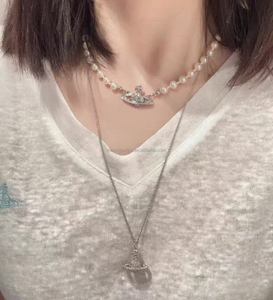 Collar Vvivi Enne Wests Woods Skull Alloy ORB, Superbrillante, de Alta Calidad, Estilo Punk, Unisex, Gran Venta - Product Image 6