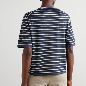 Camiseta Kingsen de Alta Calidad, Sólida, Casual, de Manga Corta, Cuello Redondo, con Serigrafía, 100% Algodón, Transpirable y Ecológica - Product Image 5