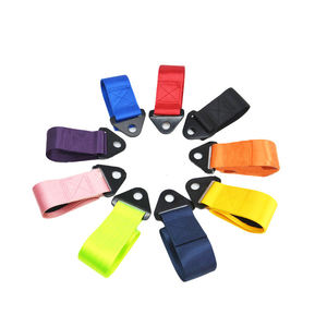 Sangle de remorquage en cuir OEM Marcan 25 cm pour voitures universelles - Haute qualité Rouge/Bleu/Noir Personnalisable Culture JDM Racing 100% Compatible - Product Image 3