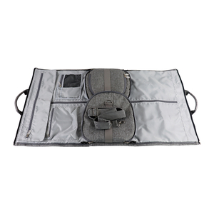 Sac de voyage pliable pour costume homme avec fermeture éclair et compartiment à chaussures - Product Image 2