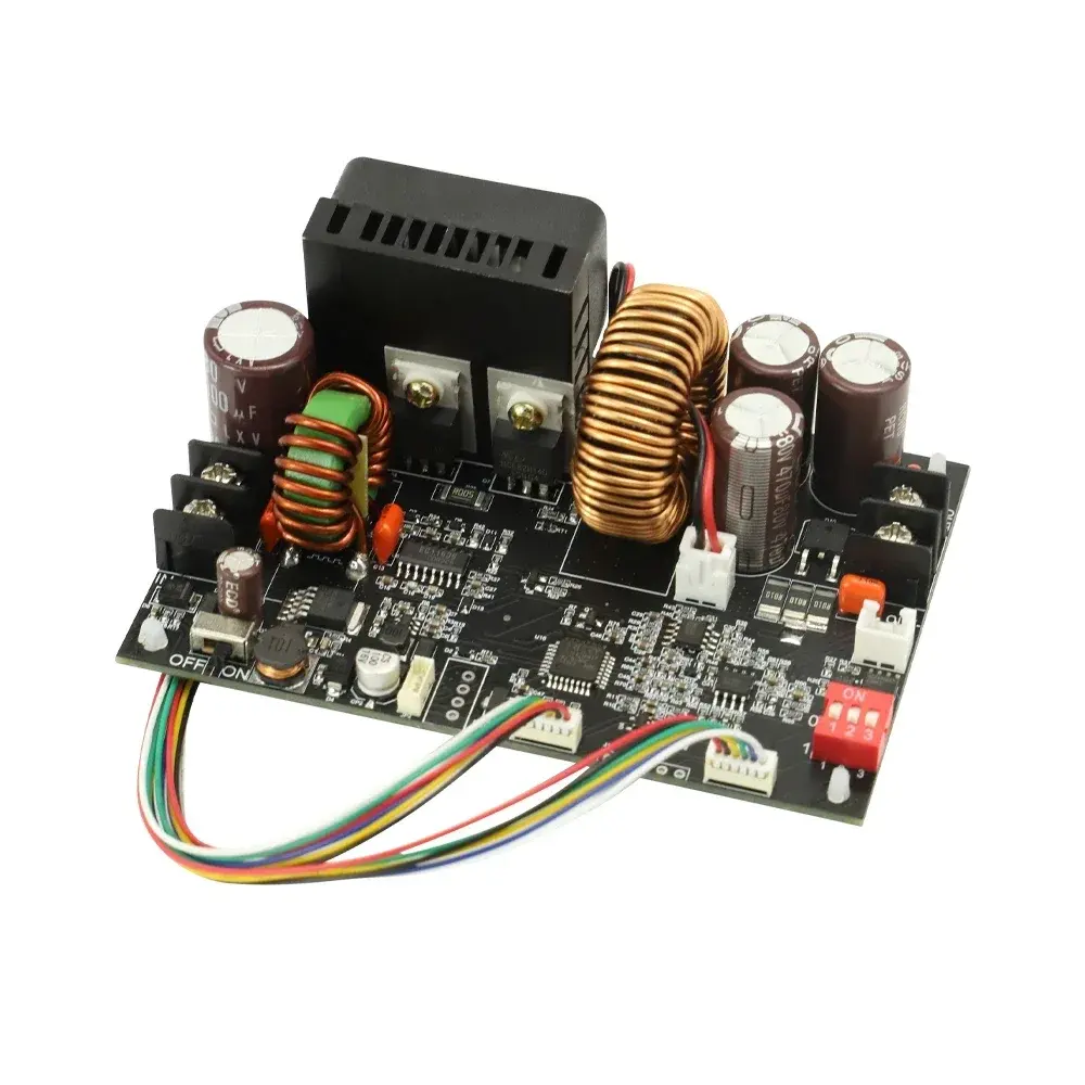 60V 20A 1200W Buck Converter CC CV Step-Down modulo LCD regolabile a tensione stabilizzata regolata
