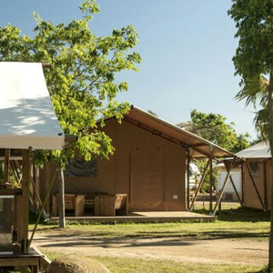 Tentes en toile de coton, tente de luxe <span class=keywords><strong>Safari</strong></span> pour le Camping familial - Product Image 6