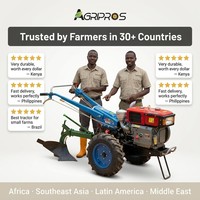 Tracteur à chenilles 8-22HP avec moteur diesel, motoculteur multifonctionnel pour petites exploitations et terrains en pente, mini-tracteur avec démarrage électrique