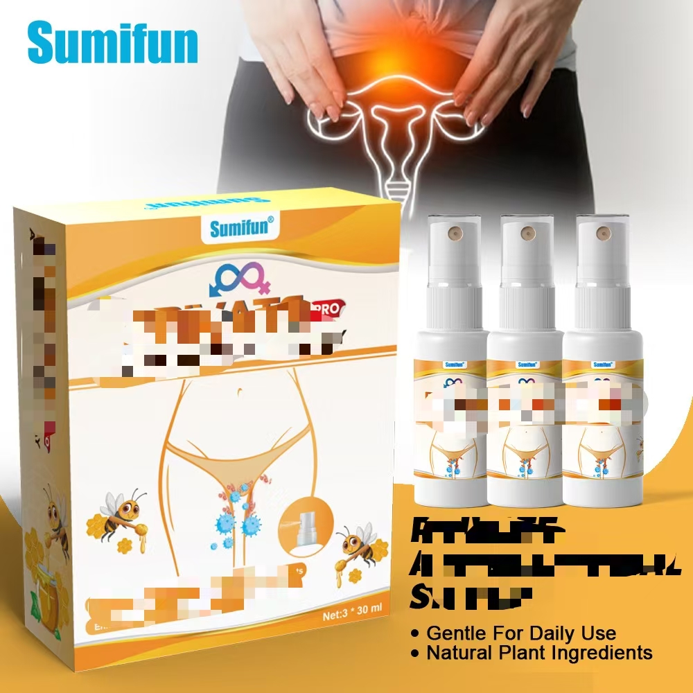 Sumifun 3*30ML Gentle Herbal Anti-Bacterial Spray Natural Plant Ingredients for Daily Use Private Label