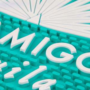 Wholesale Custom Bartender Accessories Anti Slip Soft PVC Silicone Rubber Bar <b>Beer</b> <b>Mat</b> - Product Image 6