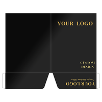 Carpeta de Presentación Personalizada con Garantía de Calidad, Tamaño A4/A5, con Logotipo Personalizado, Servicios de Impresión de Logotipos
