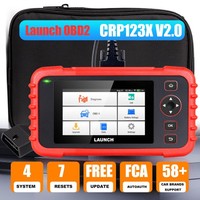 Escáner Automotriz OBD2 LAUNCH CRP123X 4 Sistemas para Diagnóstico de Motor/SAS/Reinicio de Acelerador/ABS/SRS con Servicio AutoVIN