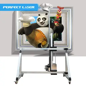 Perfect Laser Hotel Decoration Artistic Poster Digital Vertical Direct 3D Effect Wall Printer Machine