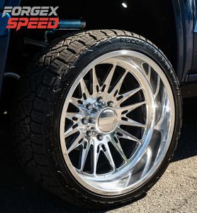 Cerchi Forgiati Concavi ForgeX per Auto Passeggeri 24X12 26X12 28X16 PCD 6x135, 6x5.5, 8x6.5, 8x170 8x180 per GMC Sierra 1500 2500 3500 - Product Image 1