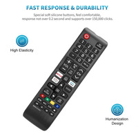 Nuevo Control Remoto BN59-01315J de Repuesto para Televisores Samsung LCD LED QLED 4K 8K UHD 3D HDTV HDR Curvos Crystal Smart TV