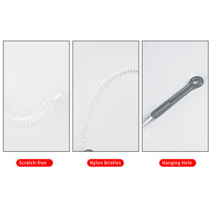 Brosse de nettoyage flexible haut de gamme avec logo personnalisé pour un nettoyage en profondeur du drain du réfrigérateur, du toit ouvrant de voiture, de la <span class=keywords><strong>machine</strong></span> <span class=keywords><strong>à</strong></span> <span class=keywords><strong>laver</strong></span> et des ustensiles de cuisine - Product Image 5