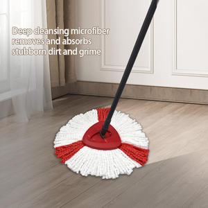 Cabezal de Repuesto para Mopa <span class=keywords><strong>Giratoria</strong></span> Triangular de Microfibra de 120-140g, Compatible con <span class=keywords><strong>Vileda</strong></span>/O-Cedar - Product Image 5