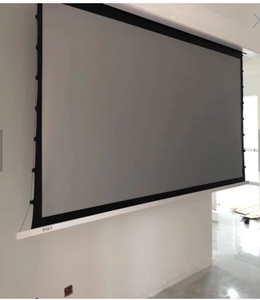 Lumière rapide cristal noir 100 "écran <span class=keywords><strong>de</strong></span> <span class=keywords><strong>Projection</strong></span> électrique <span class=keywords><strong>plafond</strong></span> encastré lumière ambiante rejette les écrans extérieurs - Product Image 4