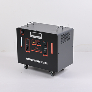 แหล่งจ่ายไฟกลางแจ้ง 2500W, สถานีไฟฟ้าพกพา 220V ความจุขนาดใหญ่ กำลังไฟสูง พร้อมปลั๊กในตัว - Product Image 3