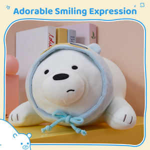 Peluche de los Ositos Desnudos en Posición Acostada, Oso Polar, Lindo Peluche de Animal para Niños, Regalo - Product Image 2