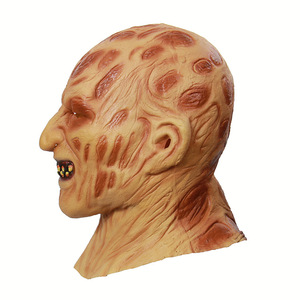 Máscara de Látex de Terror con Rostro Quemado, Monstruo, Cabeza de Caravana, Cara Podrida, Zombie, Anciano, Rostro Melancólico, para Halloween y Festival de Fantasmas - Product Image 4