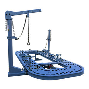 Fabrik günstigen Preis pneumatische 5 Reihen Loch Auto Karosserie Rahmen Reparatur Bank Tisch - Product Image 1