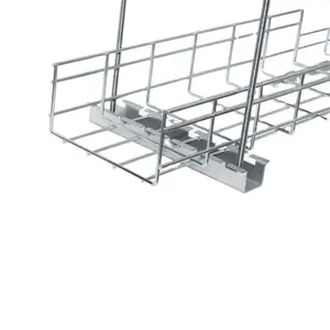 300mm perforated mesh rustproof powder coated wire mesh cable tray hot-dipped galvanized
