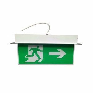 Venta al por mayor seguridad contra incendios 85V 265v 3W 5W 1,5 horas tiempo de emergencia 800mAh batería recargable de acrílico de aluminio luz de emergencia Led - Product Image 3