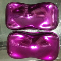 Peinture chromée miroir colorée pulvérisée par un pistolet régulier série C chrome