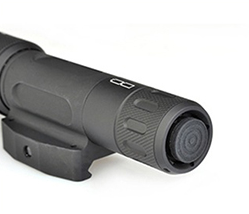 Multi-Function Tactical Flashlight, LED White <b>Light</b> + Infrared Output, with <b>Remote</b> Pressure <b>Switch</b> for Night Observation - Product Image 4