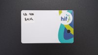 Credencial de Acceso para Compras Personalizada y Elegante con Banda Magnética y Zona para Firma