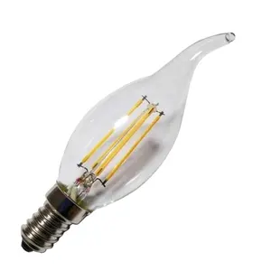 E14 24 v led kerze glühbirne c35t 4 watt glühlampe dimmbar