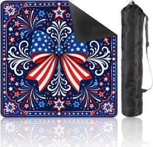 Tapis de Mahjong de Noël Casse-Noisette avec règles de Charleston imprimées, antidérapant, insonorisant, pour les fêtes d'hiver - Product Image 4