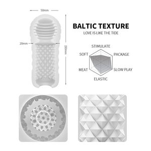 เครื่องช่วยสำเร็จความใคร่ชาย วิดีโอเซ็กส์หญิง เครื่องช่วยสำเร็จความใคร่ชายแบบสมจริง หน้าอกใหญ่ ช่องคลอดและทวารหนักแบบมีสัมผัส เครื่องช่วยสำเร็จความใคร่ชายแบบพกพา - Product Image 4