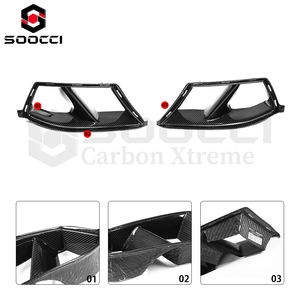 <span class=keywords><strong>M</strong></span> Performance 干式碳纤维进气口适用于宝马 G80 G81 M3 G82 G83 M4 MP 管道前保险杠 OEM 通风口 - Product Image 2