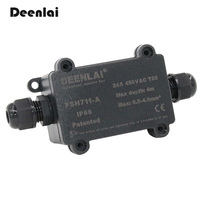 Boîte de gestion de câbles FSH711A en plastique avec 2 fentes ouvertes, organiseur de câbles pour multiprise, routeur, hub USB