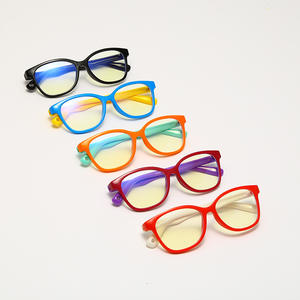 2025 nueva moda niños <span class=keywords><strong>gafas</strong></span> <span class=keywords><strong>de</strong></span> bloqueo <span class=keywords><strong>de</strong></span> luz azul niños niñas silicona Flexible protección <span class=keywords><strong>seguridad</strong></span> <span class=keywords><strong>gafas</strong></span> <span class=keywords><strong>de</strong></span> ordenador - Product Image 2