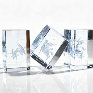 Ornement de table en cristal sculpté de haute qualité, cadeau d'anniversaire créatif, cadeau Qixi en cristal lumineux - Product Image 4