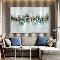 100% peint à la main peinture à l'huile abstraite paysage peintures sur toile mur Art photos pour chambre salon décoration de la maison