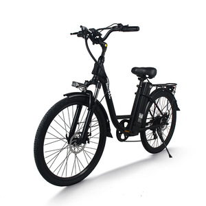 Bicicleta Eléctrica Híbrida de 26 Pulgadas, 48V 10.5AH 250W, Tracción Trasera, Bicicleta Urbana para Desplazamientos, 7 Velocidades, Freno de Disco - Product Image 4