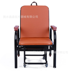 Xinmiao Medical Portable <b>Folding</b> Companion Chair Metal Frame Recliner <b>Bed</b> For Hospital Office Use - Product Image 3