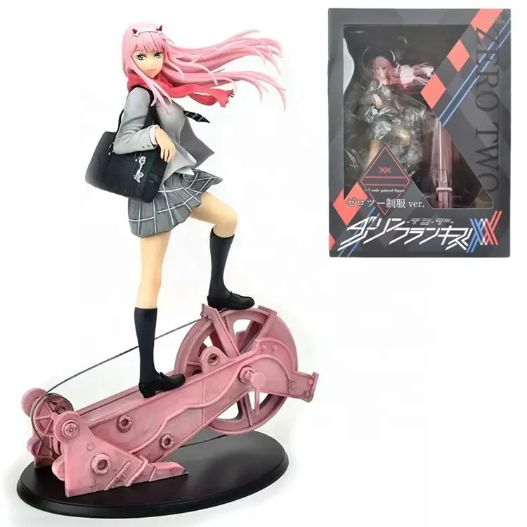 28cm11'' japanese anime figure sexy figure Darling In The Franxx Toy Zero Two 02 Pvc action figure for collection