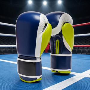Boxing <b>Gloves</b> 6oz Professional Training MMA <b>Gloves</b> for <b>Kids</b> PU Leather <b>Waterproof</b> for Closure Hook-and-Loop Wrist - Product Image 2