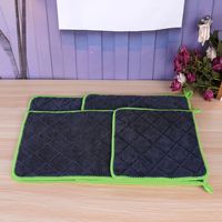 Double-sided Braid Water Collection Towel Car Lint-free Car Wash Strong Absorbent Towel Drive Cloth Car Wash Towel